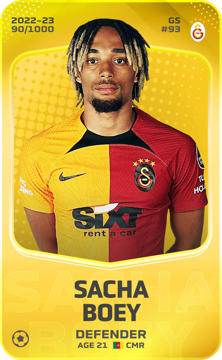 Sacha Boey 2022-23 • Limited 90/1000