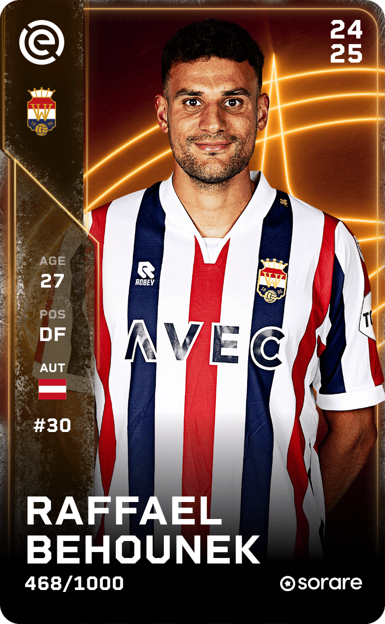Raffael Behounek 2024-25 • Limited 468/1000