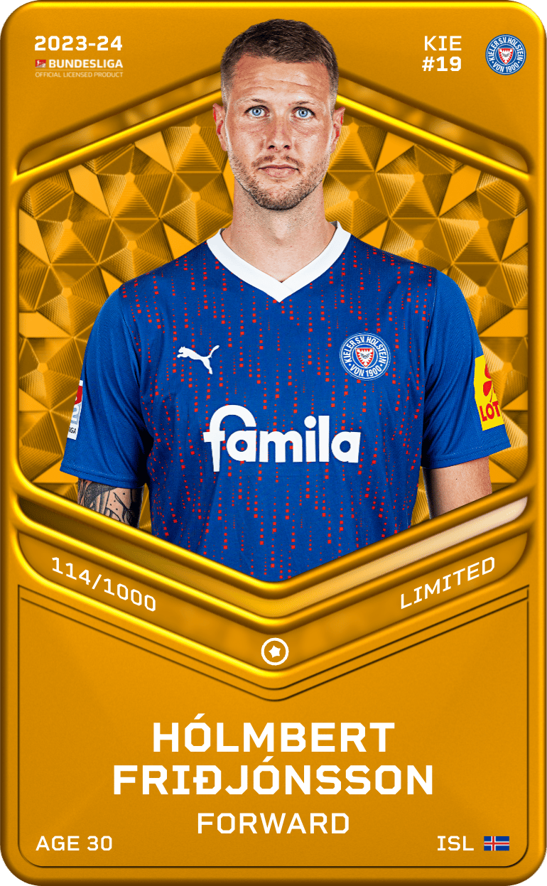 Hólmbert Friðjónsson 2023-24 • Limited 114/1000