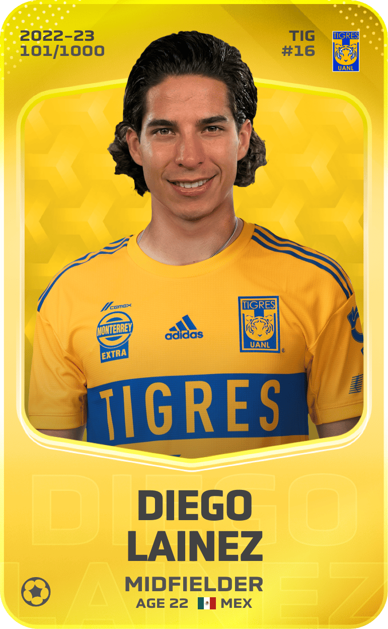 Diego Lainez 2022-23 • Limited 101/1000
