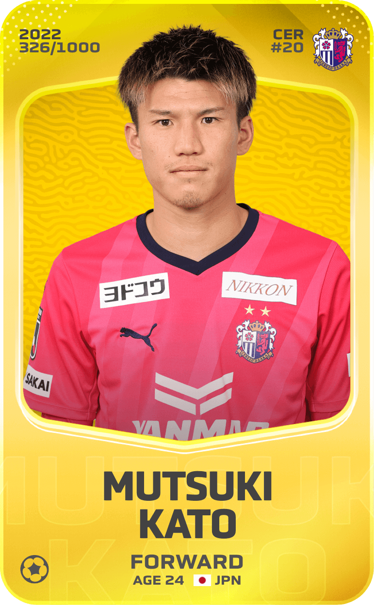 Mutsuki Kato 2022-23 • Limited 326/1000