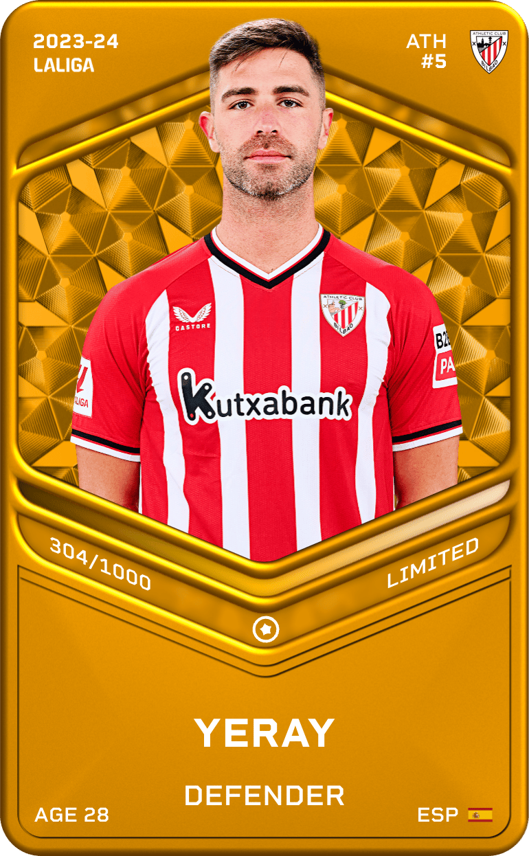 Yeray 2023-24 • Limited 304/1000