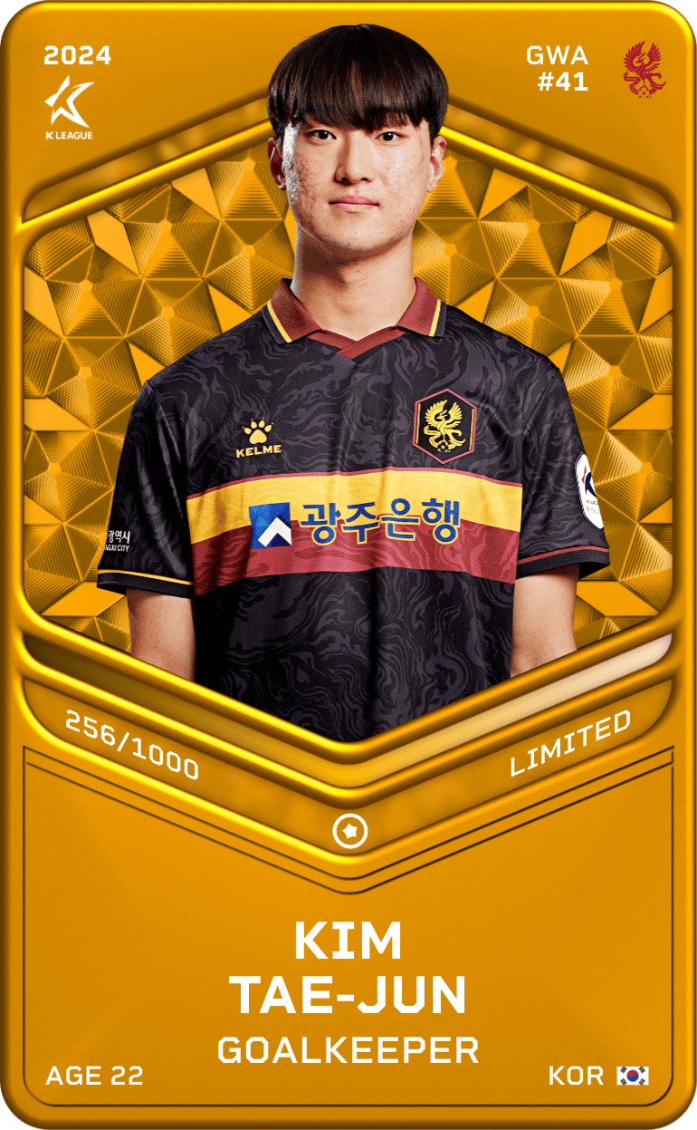 Kim Tae-Jun 2024-25 • Limited 256/1000