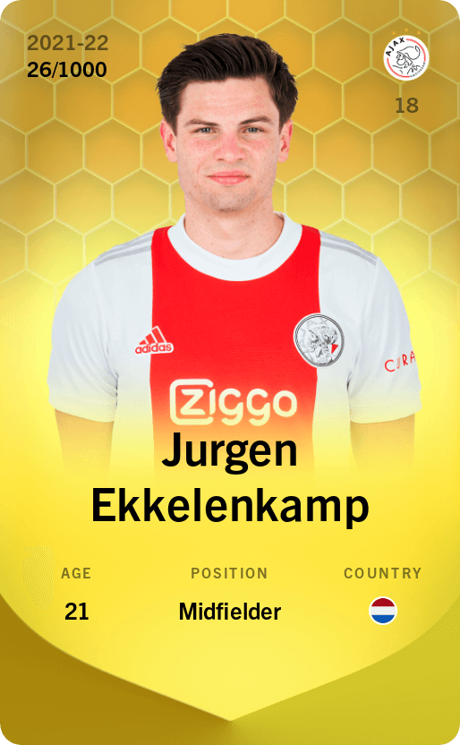 Jurgen Ekkelenkamp 2021-22 • Limited 26/1000