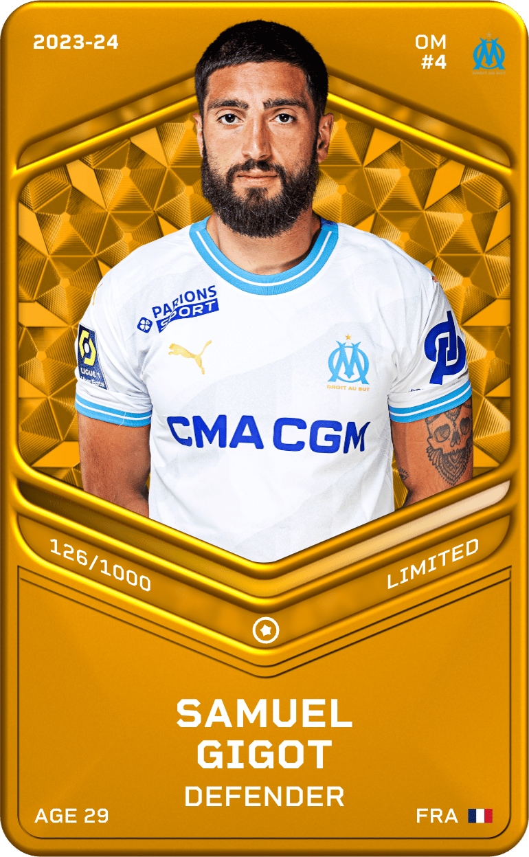Samuel Gigot 2023-24 • Limited 126/1000