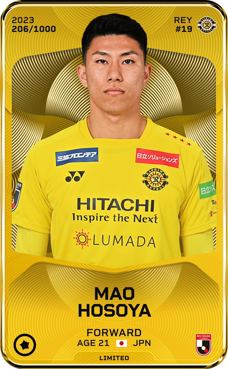 Mao Hosoya 2023-24 • Limited 206/1000