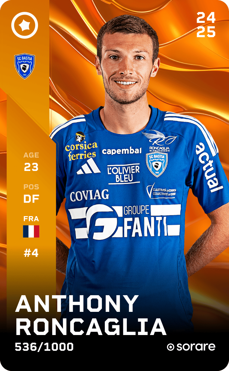 Anthony Roncaglia 2024-25 • Limited 536/1000