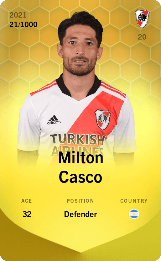 Milton Casco 2021-22 • Limited 21/1000