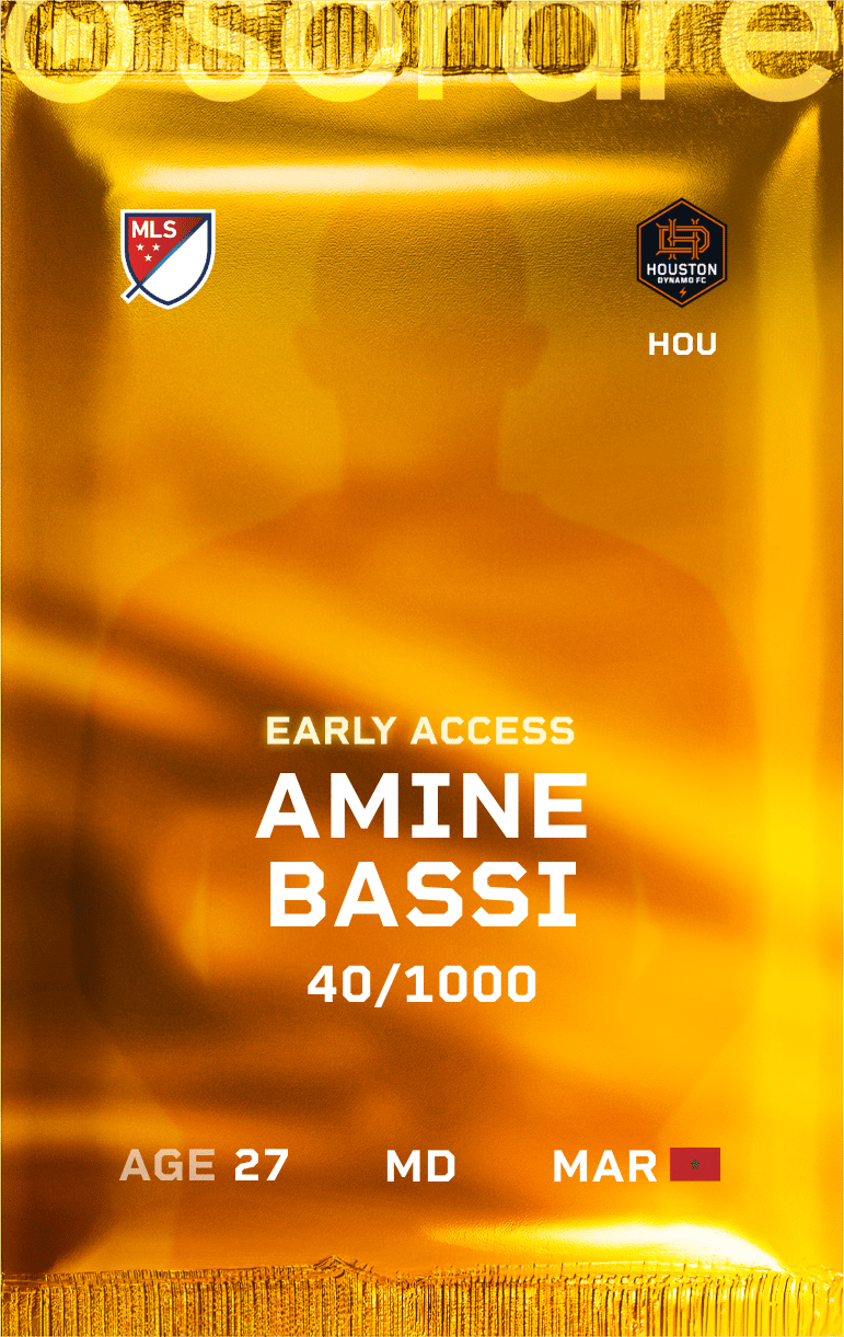Amine Bassi 2025-26 • Limited 40/1000