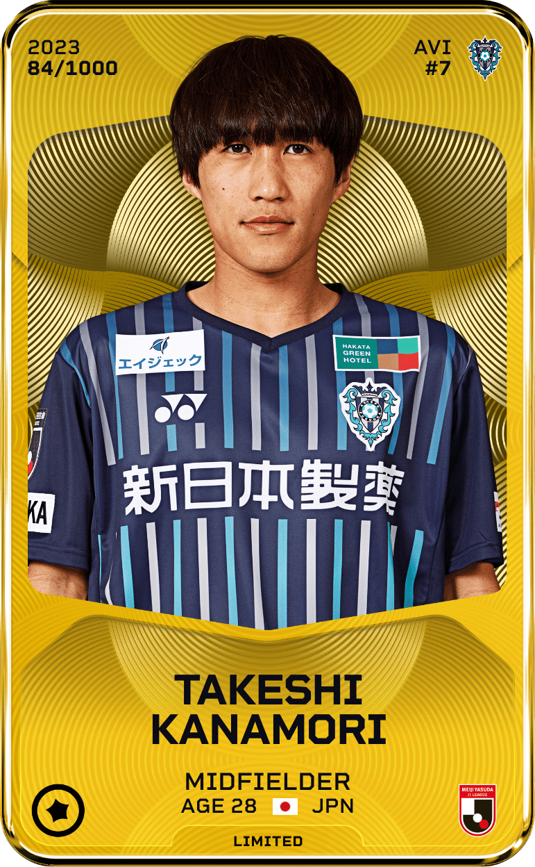 Takeshi Kanamori 2023-24 • Limited 84/1000