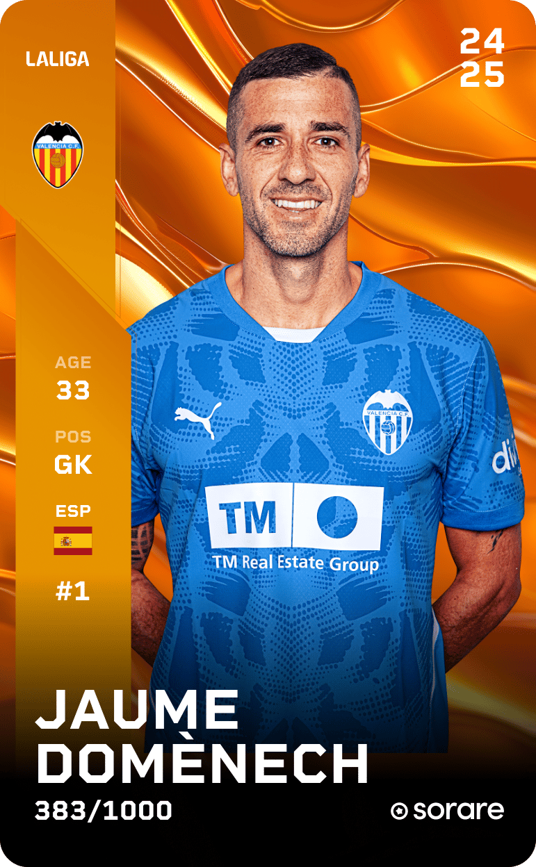 Jaume Doménech 2024-25 • Limited 383/1000