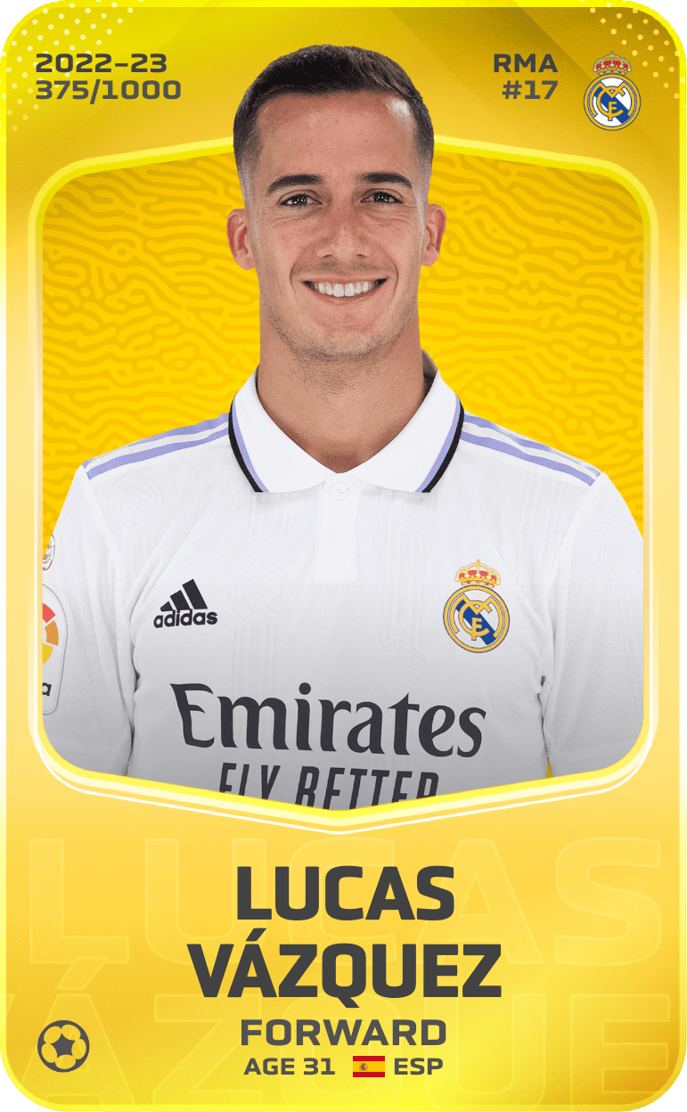 Lucas Vázquez 2022-23 • Limited 375/1000