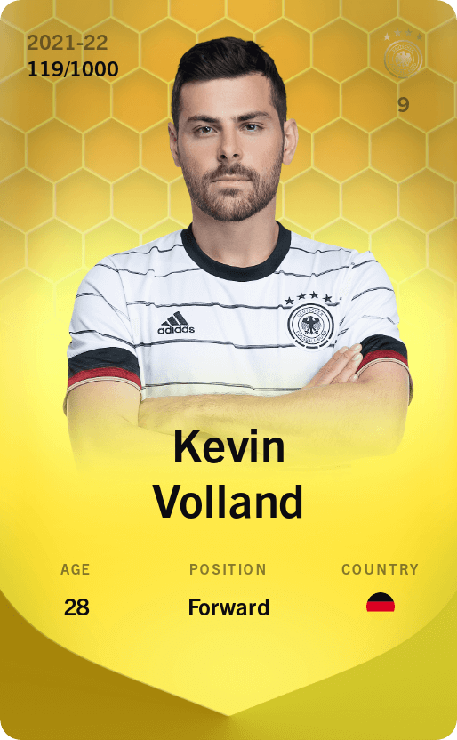Kevin Volland 2021-22 • Limited 119/1000
