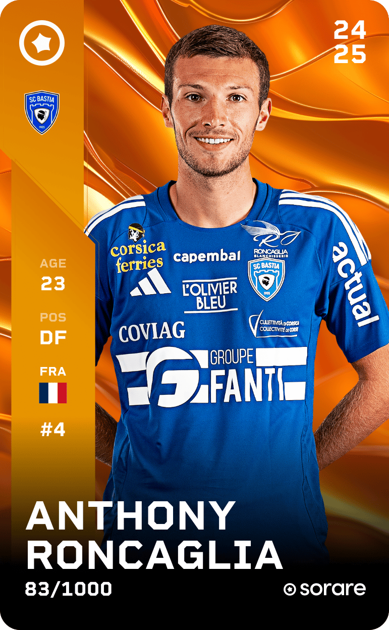 Anthony Roncaglia 2024-25 • Limited 83/1000