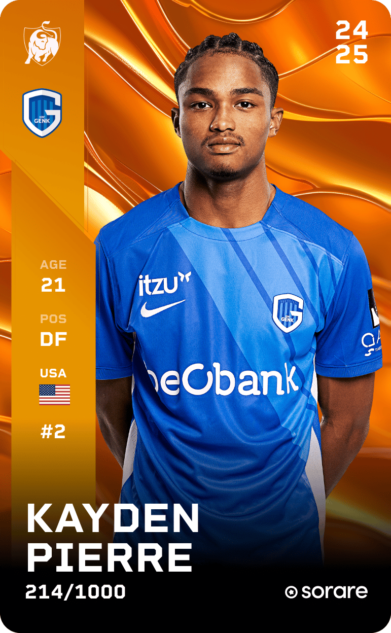 Kayden Pierre 2024-25 • Limited 214/1000