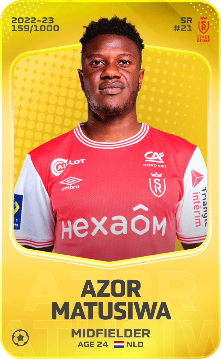 Azor Matusiwa 2022-23 • Limited 159/1000
