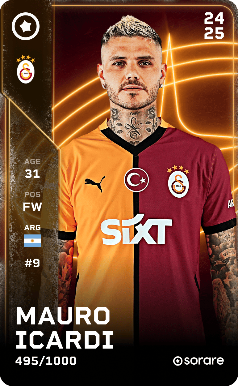 Mauro Icardi 2024-25 • Limited 495/1000