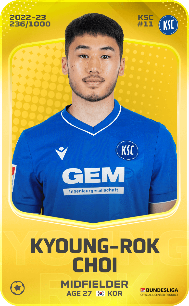 Kyoung-Rok Choi 2022-23 • Limited 236/1000