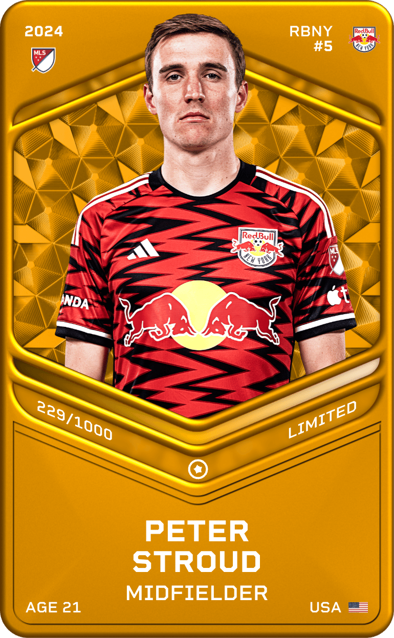 Peter Stroud 2024-25 • Limited 229/1000