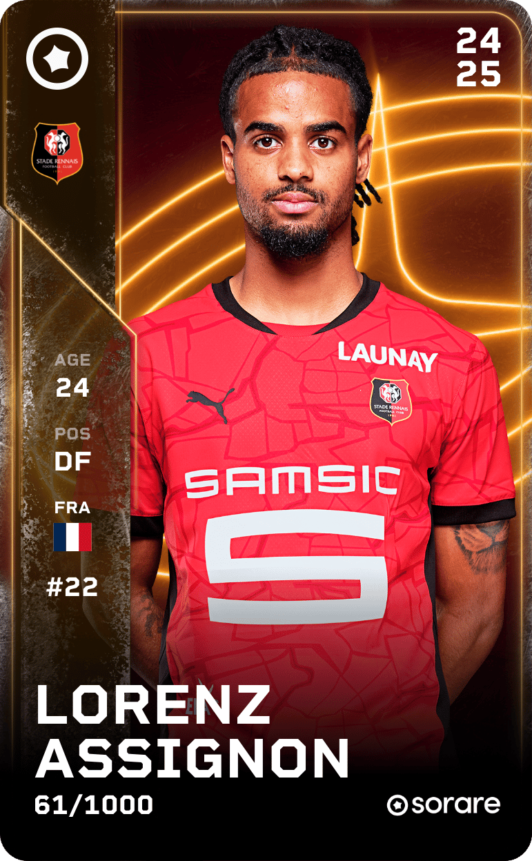 Lorenz Assignon 2024-25 • Limited 61/1000