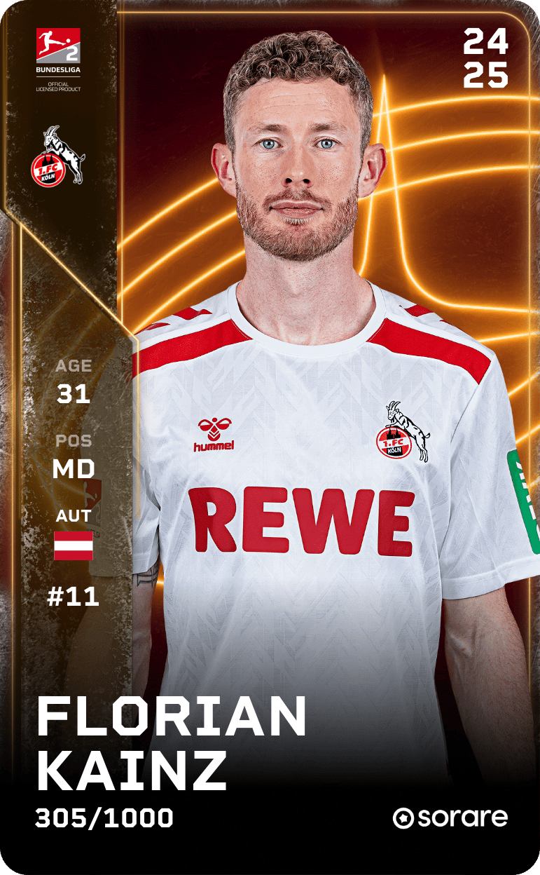Florian Kainz 2024-25 • Limited 305/1000