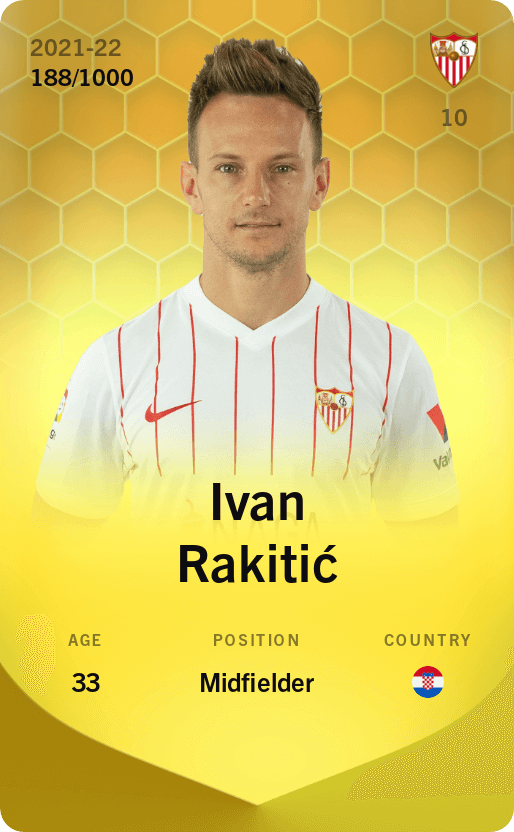 Ivan Rakitić 2021-22 • Limited 188/1000