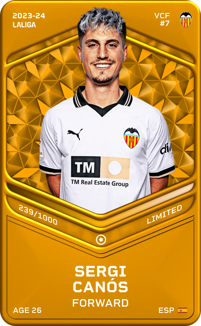 Sergi Canós 2023-24 • Limited 239/1000