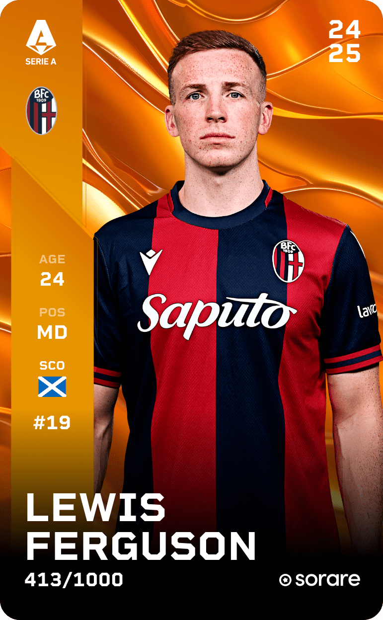 Lewis Ferguson 2024-25 • Limited 413/1000