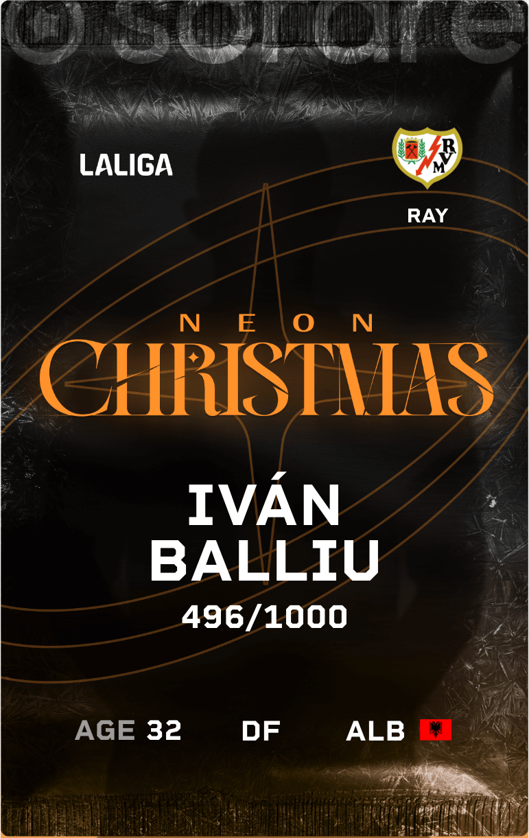 Iván Balliu 2024-25 • Limited 496/1000