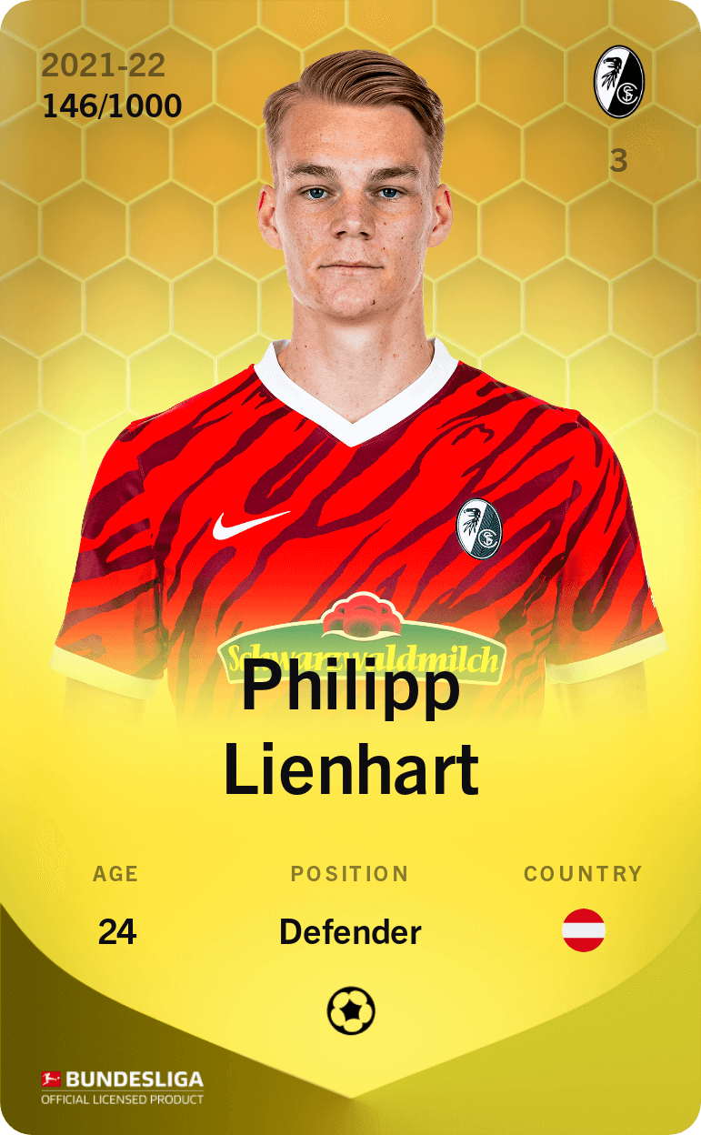 Philipp Lienhart 2021-22 • Limited 146/1000