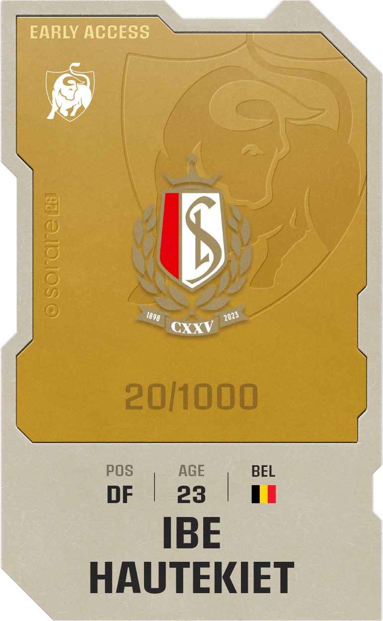 Ibe Hautekiet 2025-26 • Limited 20/1000