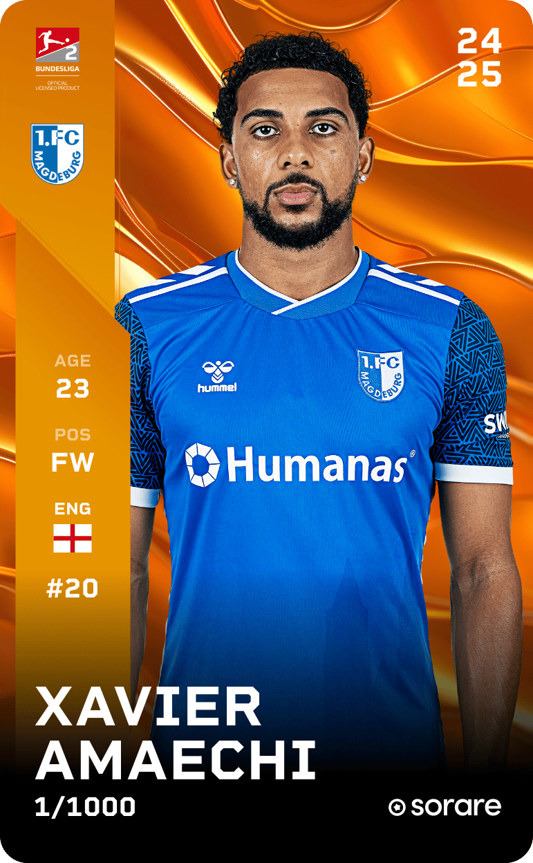 Xavier Amaechi 2024-25 • Limited 1/1000