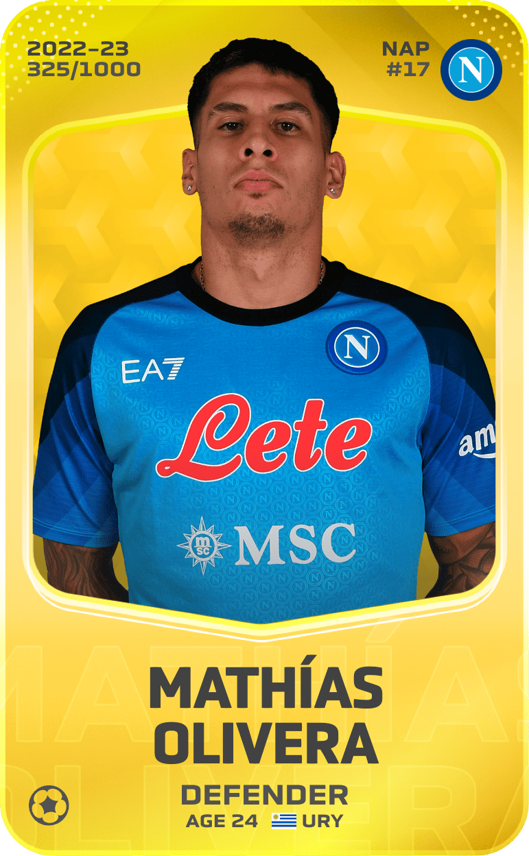 Mathías Olivera 2022-23 • Limited 325/1000