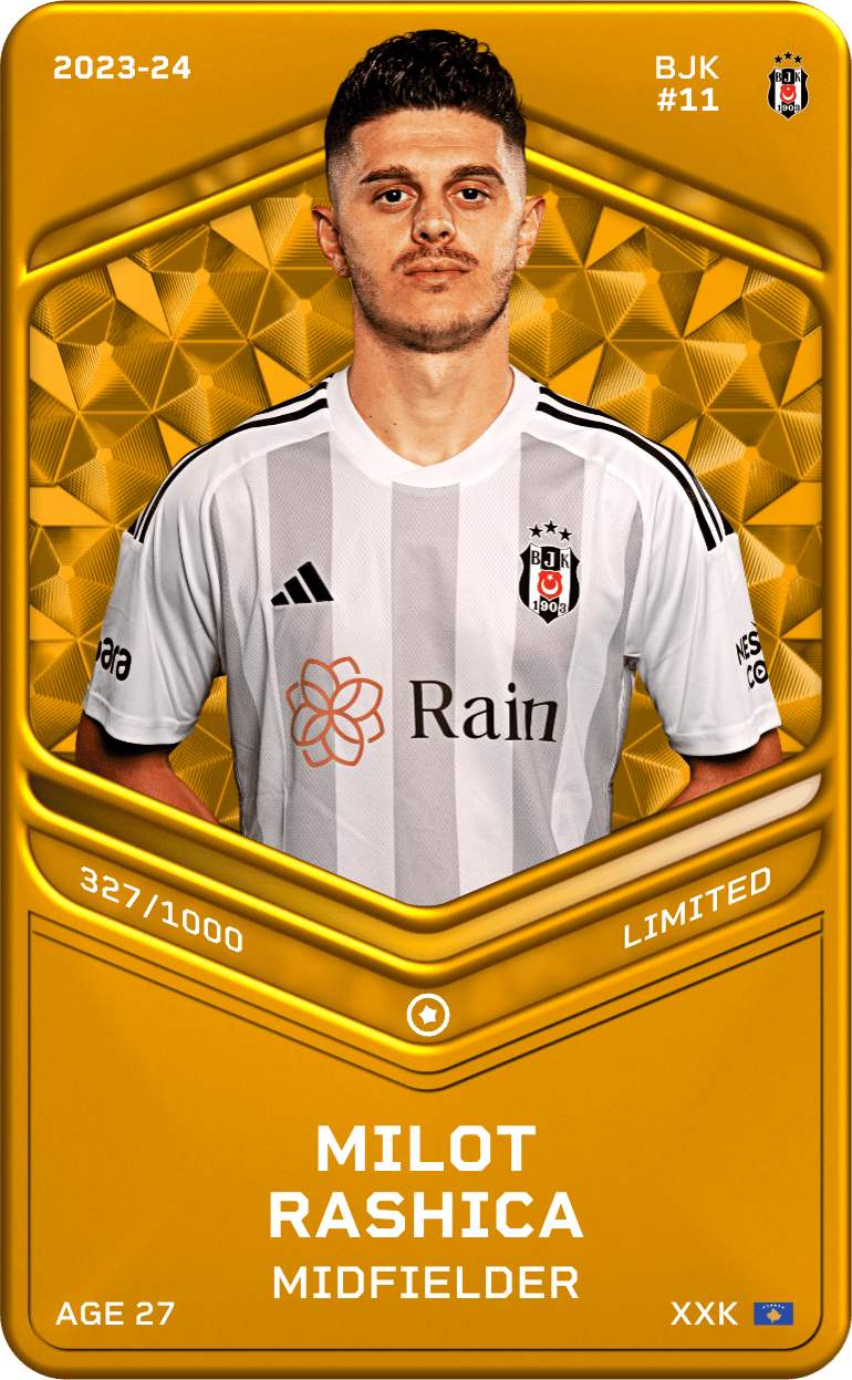 Milot Rashica 2023-24 • Limited 327/1000
