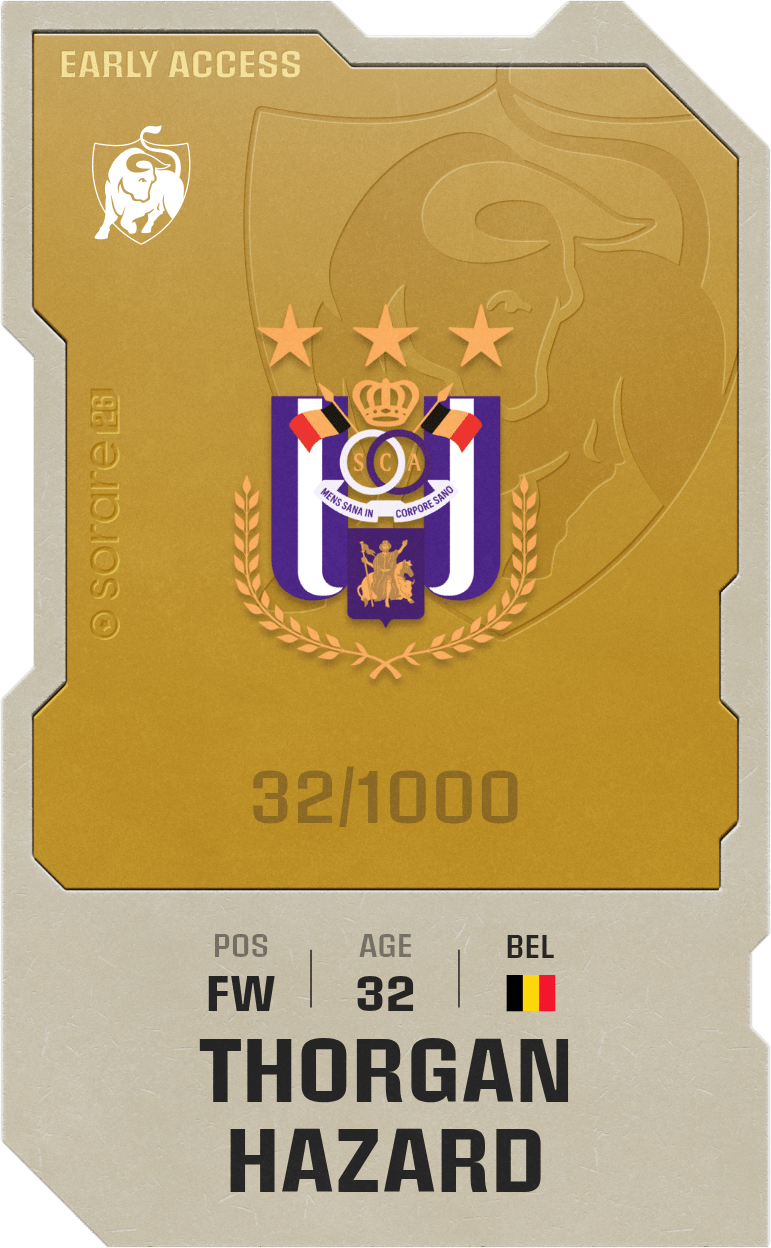 Thorgan Hazard 2025-26 • Limited 32/1000