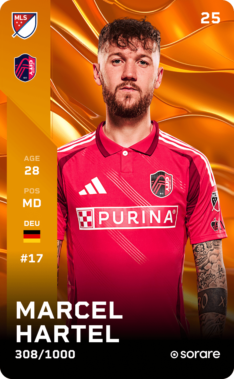 Marcel Hartel 2025-26 • Limited 308/1000