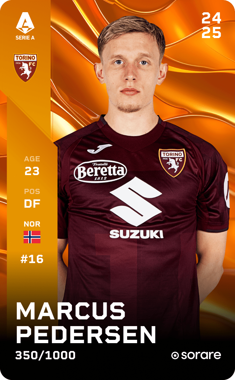 Marcus Pedersen 2024-25 • Limited 350/1000