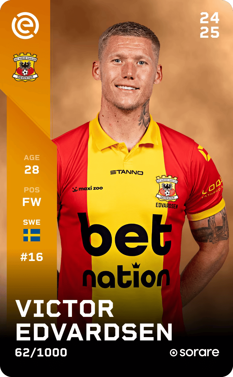 Victor Edvardsen 2024-25 • Limited 62/1000