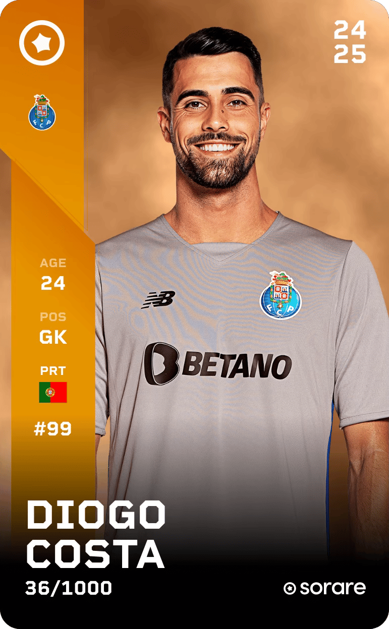 Diogo Costa 2024-25 • Limited 36/1000