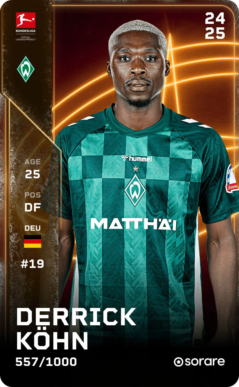 Derrick Köhn 2024-25 • Limited 557/1000
