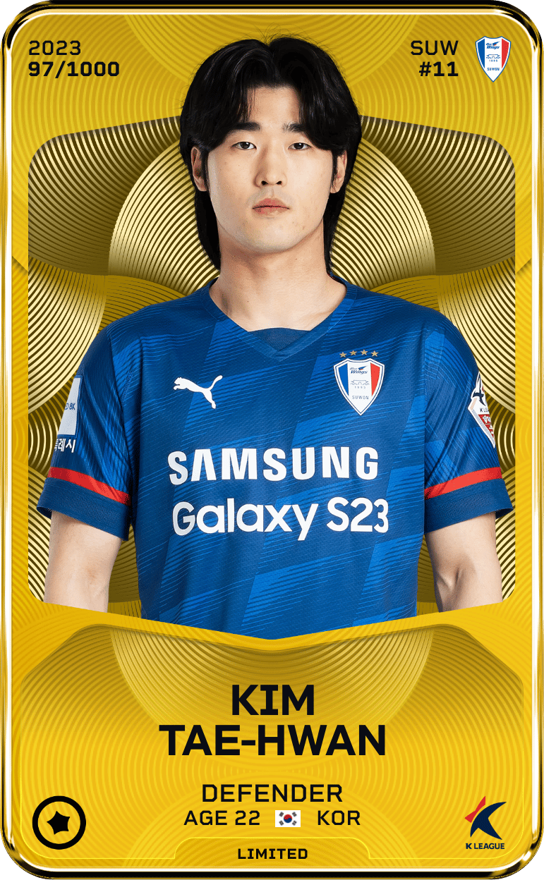 Kim Tae-Hwan 2023-24 • Limited 97/1000