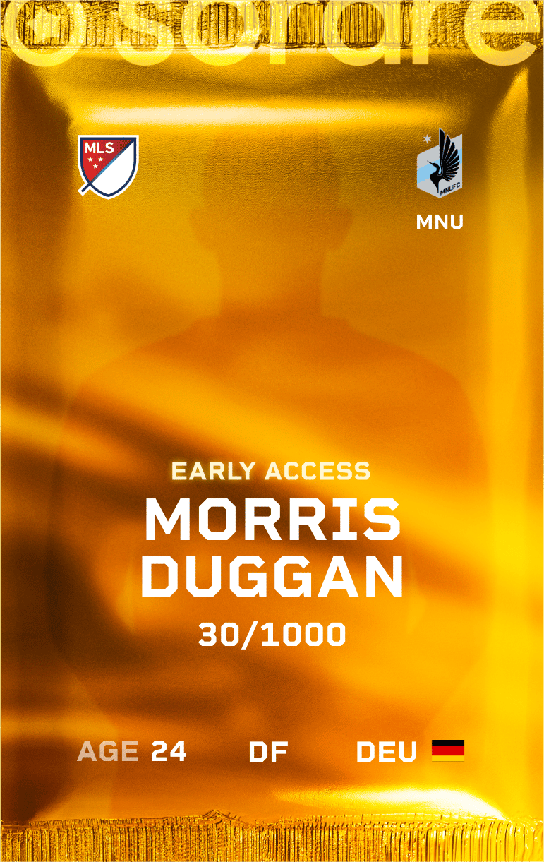 Morris Duggan 2025-26 • Limited 30/1000