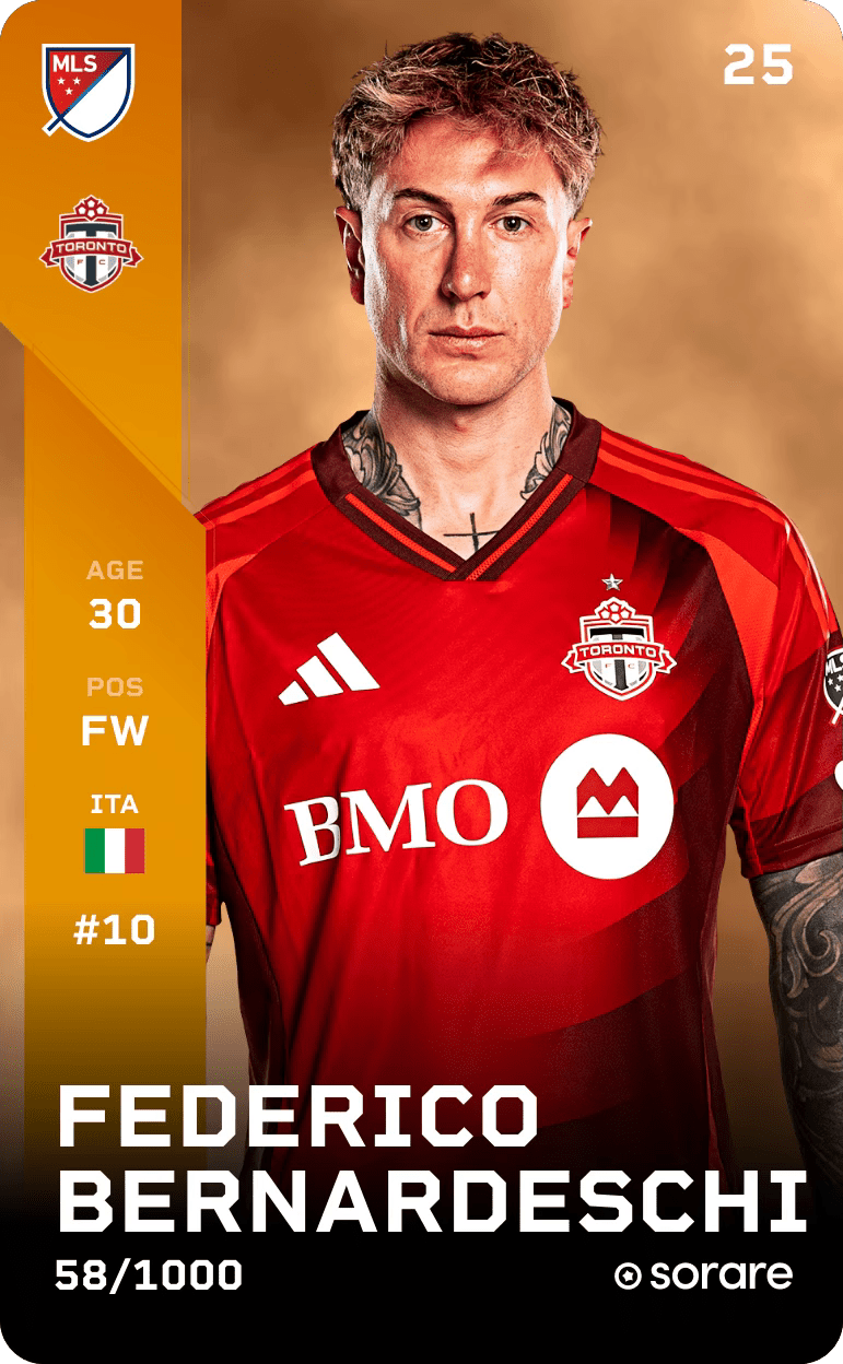 Federico Bernardeschi 2025-26 • Limited 58/1000