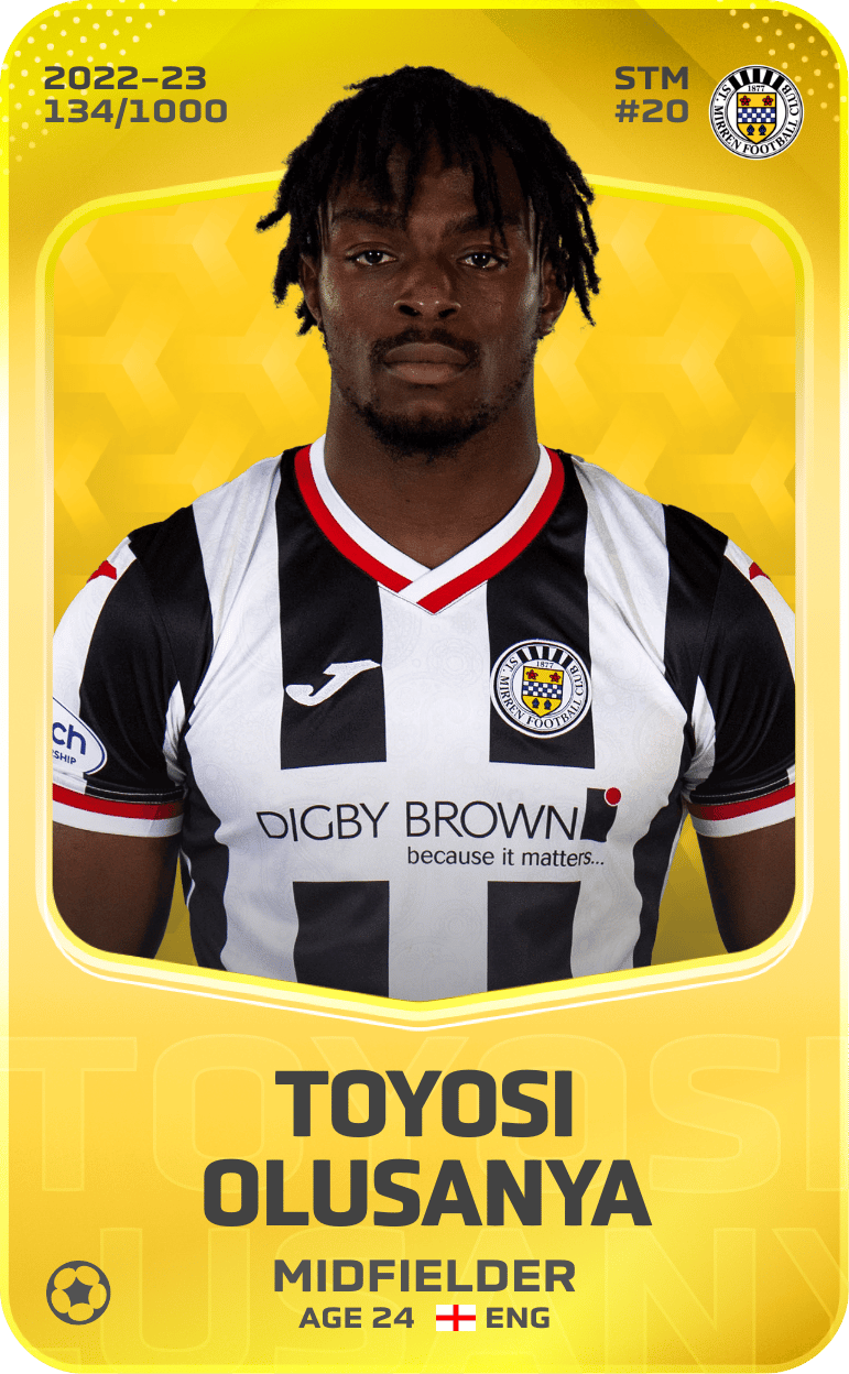 Toyosi Olusanya 2022-23 • Limited 134/1000