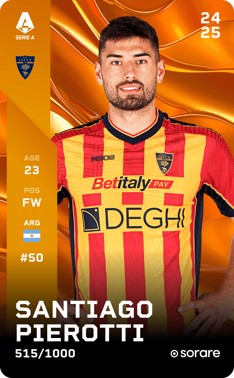 Santiago Pierotti 2024-25 • Limited 515/1000