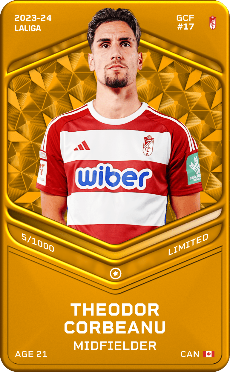Theodor Corbeanu 2023-24 • Limited 5/1000