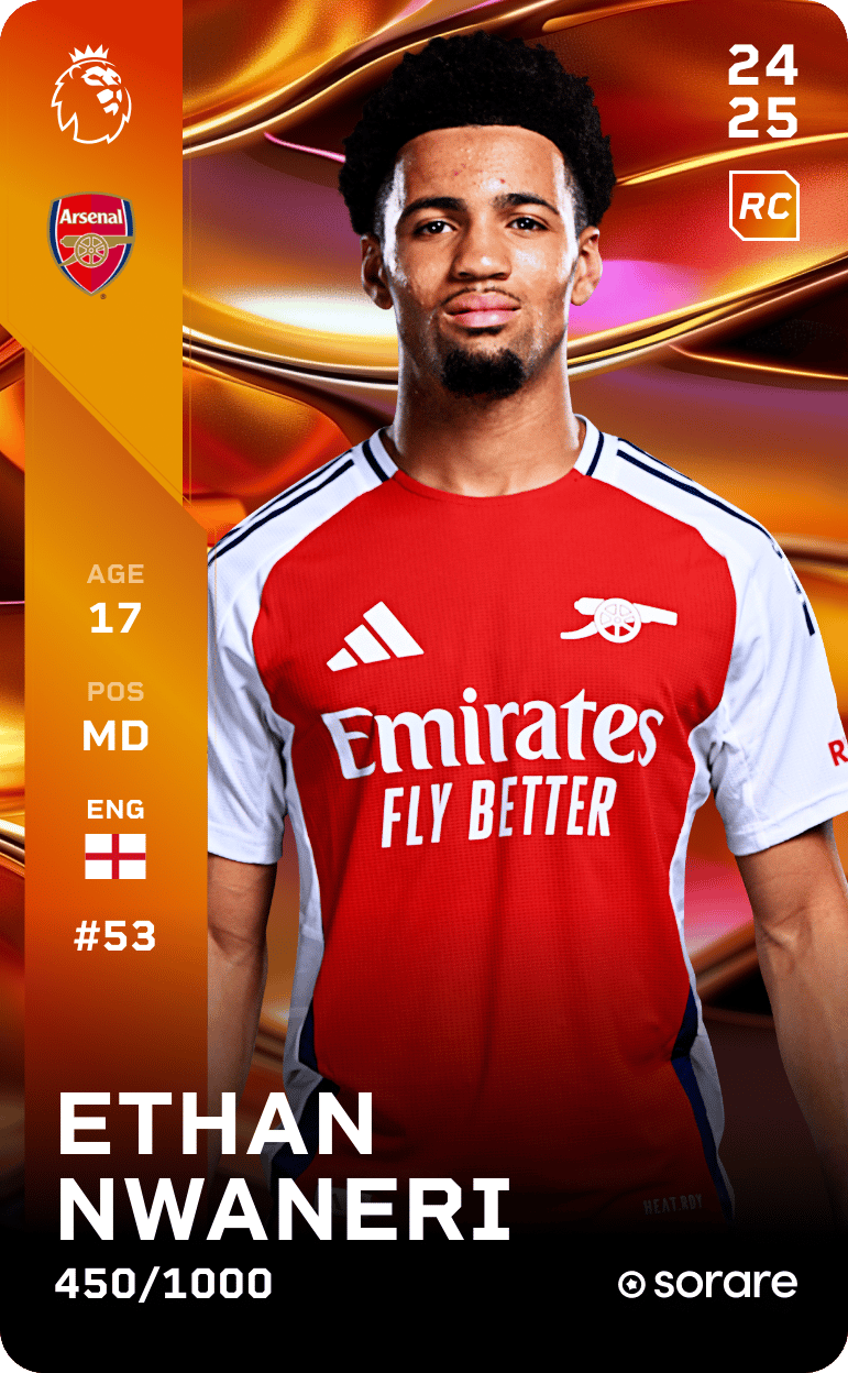 Ethan Nwaneri 2024-25 • Limited 450/1000