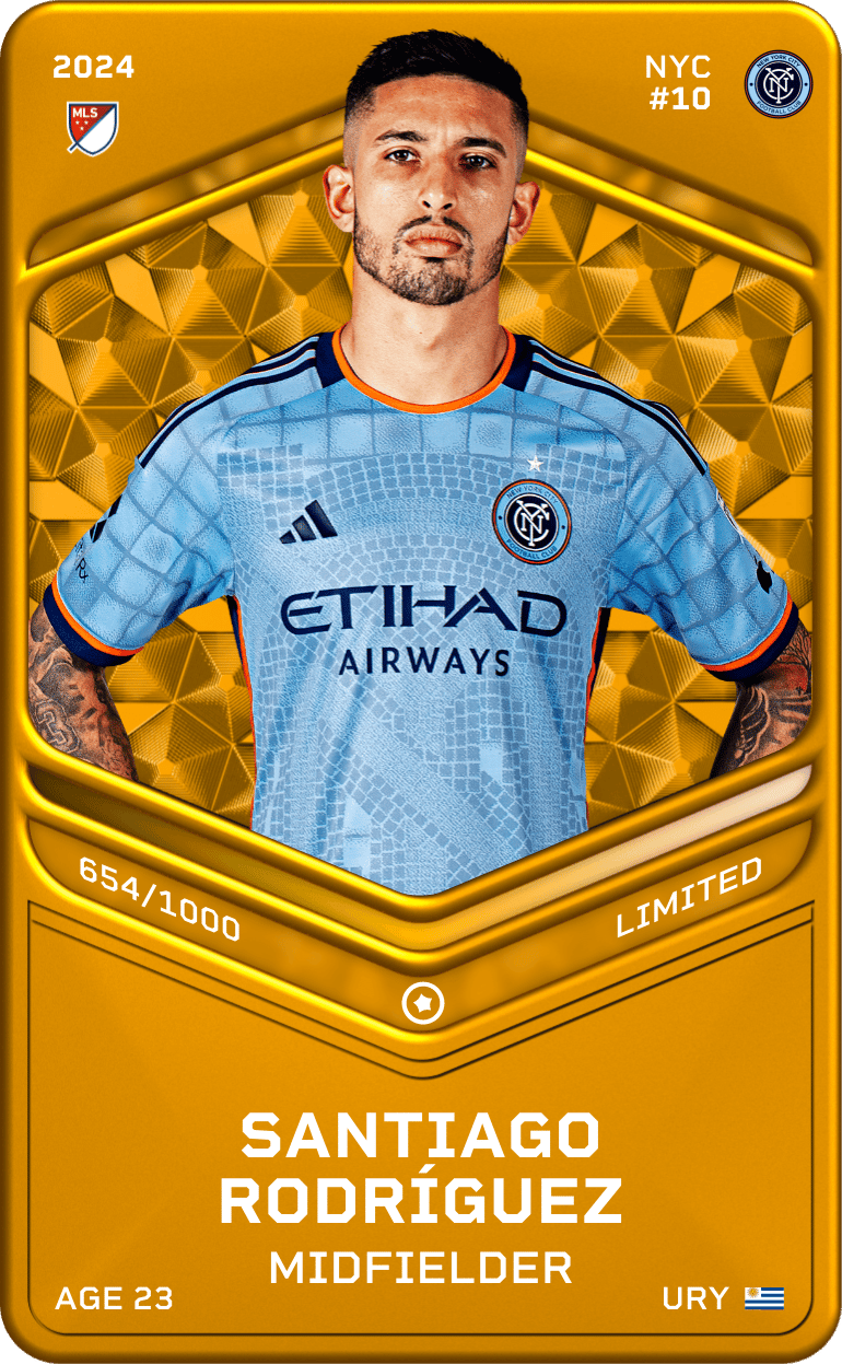 Santiago Rodríguez 2024-25 • Limited 654/1000