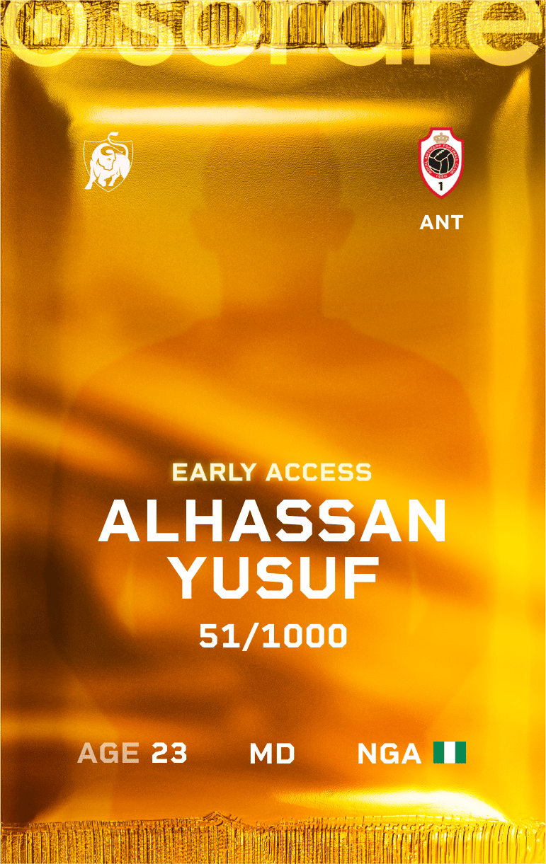 Alhassan Yusuf 2024-25 • Limited 51/1000