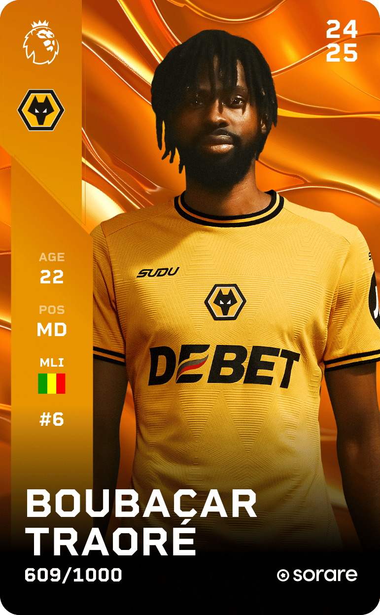 Boubacar Traoré 2024-25 • Limited 609/1000
